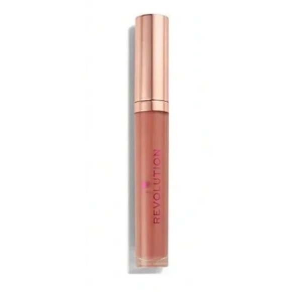 3 New Makeup Revolution I Heart Revolution Chocolate Orange Lip-Gloss – New - Picture 4 of 6